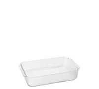 Stelton Pilastro Plat en verre strié pour lasagnes, gratins, pâtisseries - Transparent - Passe au lave-vaisselle - L 33,1 cm