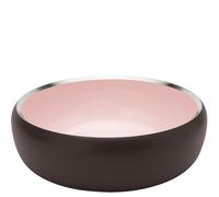 Stelton Schale Ora, Dekoschale, Schälchen, Edelstahl pulverbeschichtet, Dark Powder, Powder, D 30 cm, 102-1