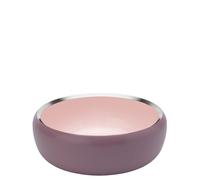 Stelton Schale Ora, Dekoschale, Schälchen, Edelstahl pulverbeschichtet, Dusty Rose, Powder, D 22 cm, 101-1