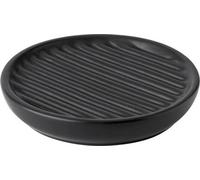 Stelton Seifenschale Fjord, Seifenablage, Schmuckablage, Steinzeug, Black, 112