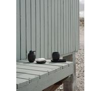 Stelton Tablett Fjord, Ablage, Teller, Untersetzer, Steinzeug, Black, 115