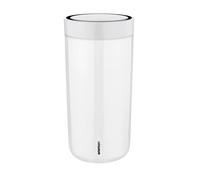 Stelton Mug isotherme To-Go Click – inox double paroi étanche Smart-Click 0,4 l Craie