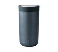 Stelton Gobelet thermique To Go Click – 0,2 L – double paroi, Smart-Click 360°, bleu métallisé