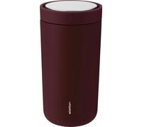 Stelton Thermobecher To Go Click, Edelstahl, Kunststoff, Berry, 200 ml, 675-47