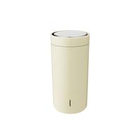 Stelton Thermobecher To Go Click, Edelstahl, Kunststoff, Mellow Yellow, 400 ml, 685-46