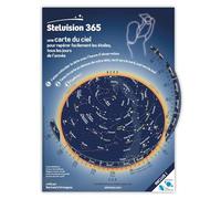 Stelvision 365: Une carte du ciel pour repérer facilement les étoiles, tous les jours de l'année