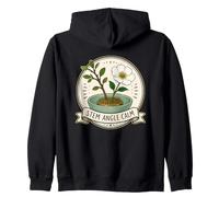 STEM Angle Calm Ikebana et Art Floral Sweat à Capuche