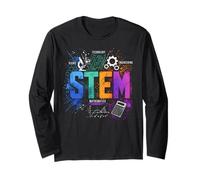 STEM Education Science Ingénierie Mathématiques Vêtements Garçons Filles Manche Longue