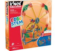 STEM Explorations Gears Building Set, K'NEX Education, Basic Fun, 79318, kit d'apprentissage avec 3 modèles fonctionnels, jouets de construction pourfilles et garçons à partir de 8 ans