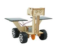 STEM Kit de science - Kit robotique solaire - Jouet éducatif à moteur électrique Lunar Rover - Projet de science DIY pour salle de classe, maison, voyage, anniversaire, Noël, , adolescents