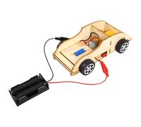 STEM Kit de voiture en bois à faire soi-même, kit d'expérimentation scientifique, projet de construction, éducation précoce, matériel d'invention, cadeau, projets de construction pour enfants