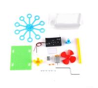 STEM Learning Resource Kit de machine à bulles à manivelle démonstration des principes physiques DIY Projet éducatif Double modes d'alimentation ABS vert sûr pour