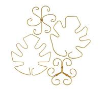 STEM Lot de 4 Supports de Tige pour d'intérieur, stabilisateurs réutilisables, Inserts décoratifs pour Pots de Fleurs, projets d'aménagement paysager et présentoir de, 200 g