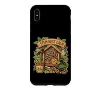 STEM Nest Calm Abeilles Solitaires Nichoir Jardin Coque pour iPhone XS Max