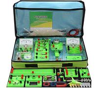 STEM Physique Circuit Electric Apprentissage Starter Kit Science Lab Basic Electricity Magnétisme Expérience Kits d'enseignement Ensemble Circuits électriques pour Enfants,Stem