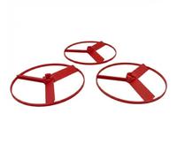 Stem Source Lot de 3 ventilateurs de rechange pour projets Snap Circuits compatibles avec 6SCM1F ClassPack et modules moteur standard - Pièces de rechange essentielles pour écoles et amateurs (rouge)