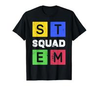 STEM Squad : Retour à l'école : Sciences, Technologies, ingénierie et mathématiques T-Shirt Graphique avec Valeur