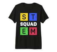 STEM Squad : Retour à l'école : Sciences, Technologies, ingénierie et mathématiques T-Shirt Haut de Gamme