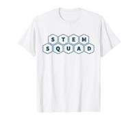 STEM Squad Science Tech Engineering and Maths Vintage T-Shirt Graphique avec Valeur