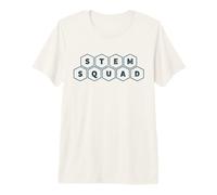 STEM Squad Science Tech Engineering and Maths Vintage T-Shirt Haut de Gamme