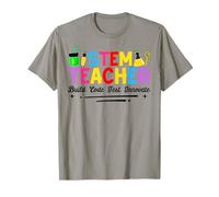 STEM Teacher Build Code Test Innovate T-Shirt