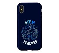 Stem Teacher - Science, Tech, Ingénierie et Éducation des mathématiques Coque pour iPhone X/XS