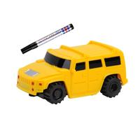 STEM Voiture inductive - Ligne de formation ABS - Jouet éducatif interactif amusant pour la pensée logique - Capteur d'apprentissage STEM - Suivi des lignes de route - Ent éducatif