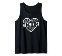 Steminist Heart Science Technology Ingénierie et Mathématiques Débardeur