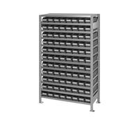 STEMO | Étagère à greffage | avec tiroirs ESD | alt x largeur x prof 1790 x 1000 x 400 mm | 88 tiroirs