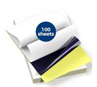 Stencil Tatouage Transfert, Itari Papier Transfert de Tattoo, 4 Couches de Papier Transfert Tatouage pour Imprimante Tatouage, Transfert Tatouage，A4 Taille 210mm×297mm, 100 Feuilles