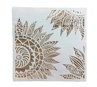 Stencils muraux pour peinture Pochoirs géométriques mandala 30 x cm, for peinture murale, scrapbooking, coloriage, gaufrage, album, modèle décoratif for murs