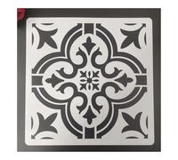 Stencils muraux pour peinture Pochoirs réutilisables découpés au laser, 30 x cm, for peinture, carrelage, tissu, mur, meubles, mandala