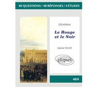 Stendhal, Le rouge et le noir