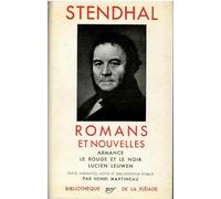 Stendhal : Romans et nouvelles, tome 1