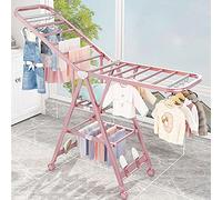 Stendino a Torre Stendibiancheria Séchoir à linge vertical extensible avec roulettes Design compact pour draps de lit et nappes