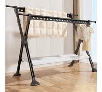 Stendino Allungabile Séchoir à linge extensible pour intérieur et extérieur Idéal pour les hôtels, balcons, couloirs, jardins
