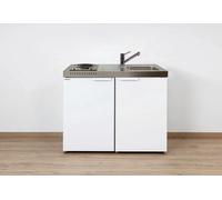 Stengel Kitchenette réfrigérateur et plaque électrique 100 cm - MK100 Blanche - 11100 000021 - 00
