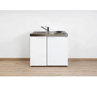 Stengel Kitchenette réfrigérateur et plaque électrique 90 cm - MK90 blanche - 11090 000011 00