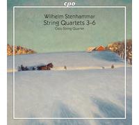 Stenhammar : Quatuors À Cordes N° 3 À 6. Oslo String Quartet.