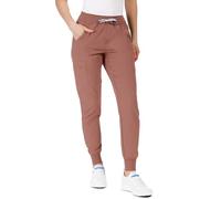 Stenso Nobby Pantalon Blanc Femme - Homme - Pantalon De Travail Femme - Homme Unisexe Élastique avec Ceinture À Cordon De Serrage, Poches Avant Et Arrière, Poche Cargo Zippée Mauve M