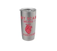 Stent d'artère de pontage coronarien de chirurgie à cœur ouvert Gobelet isotherme en acier inoxydable double paroi