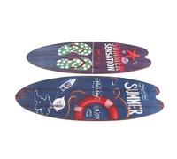 Steowsey 2 PièCes ChaîNe Festival Bar DéCor à DéContracté DéCor à Vintage Panneau en Bois Planche de Surf Panneau en Bois Plage Style Suspendu 3