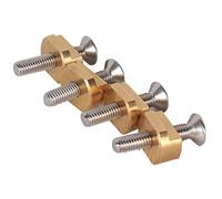 Steowsey 4 PièCes SéRies FoilMount Taille M6 et 4 PièCes SéRies Hydrofoil Fixation à Vis T-Nuts pour Toutes Les Pistes Hydrofoil Surf Accessoires ExtéRieurs