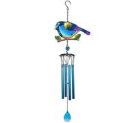 Steowsey Carillons de Vent Carillon ExtéRieur de DéCor IntéRieur, Carillons de Vent d'oiseaux Bleus Romantiques Mobiles pour la DéCoration de Jardin de Festival à