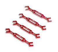 Steowsey Lot de 4 clés 3/3,2/3,5/3,7/4/5/5,5/6 mm Outil universel pour extracteur de joint à rotule pour voiture télécommandée Drone Bateau Rouge Accessoires de rechange