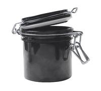 Steowsey Outil de Cils Colle Scellant BoîTe de Stockage de Colle de Charbon Actif Greffage RéServoir de Stockage de Colle de Cils Noir