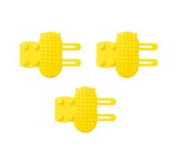 Steowsey Peigne de massage pour animaux domestiques - Brosse à gratter - Toilettage - Auto-nettoyant - Mur d'angle - Grattoir D