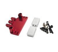Steowsey Pour Mn86 Mn128 RC Pièces de mise à niveau de voiture Servo Mount Front Link Tiges Support Set Accessoires Pièces Rouge