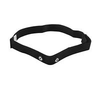 Steowsey Sangle de Ceinture Pectorale pour pour Moniteur de FréQuence Cardiaque sans de Sport, Noir