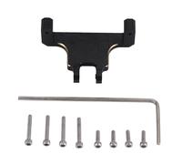Steowsey Support de Servo en Laiton Adapté au Servo ES08MA II pour Axial SCX24 JLU C10 1/24 RC PièCes de Mise à Niveau de Voiture sur